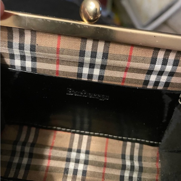 Burberrys Black Leather Coin Wallet - Picture 3 of 5